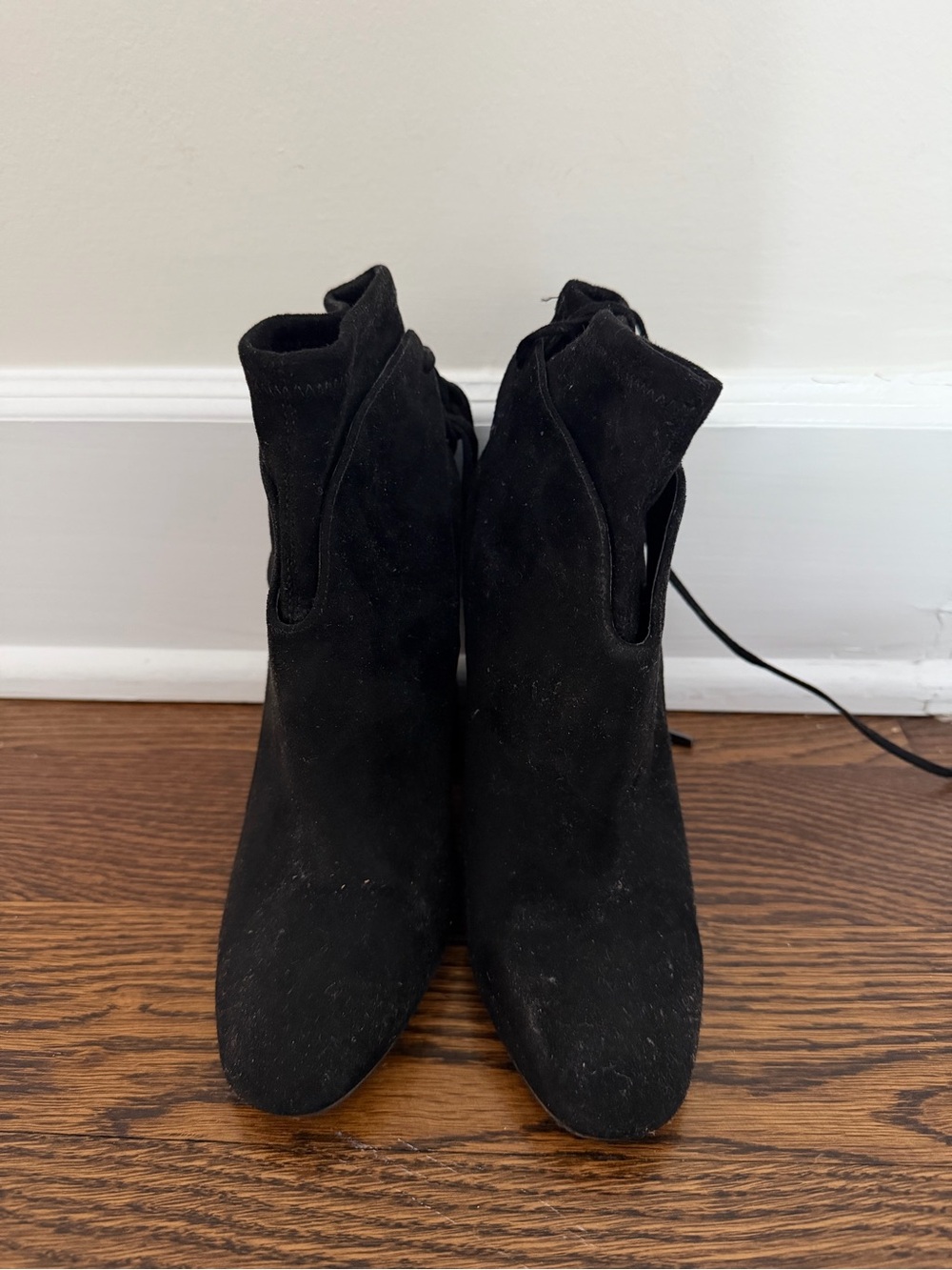 Kendall & Kylie Black Ankle Boots